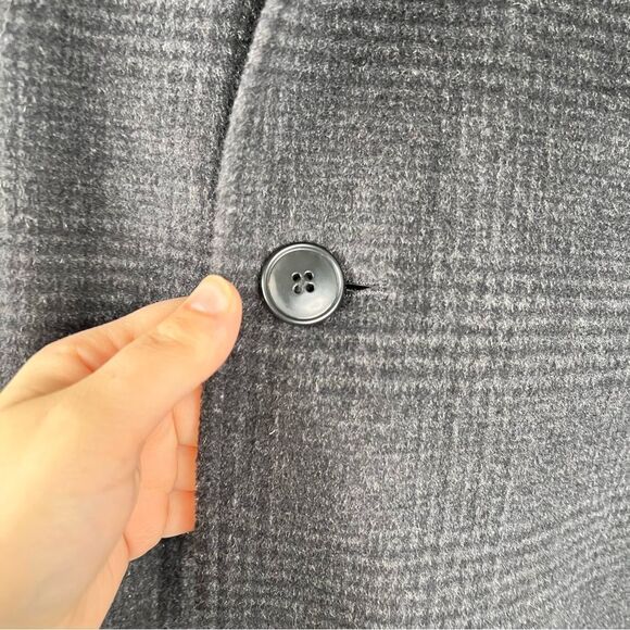 Sz 2X Daniel Hechter Paris Men's Black Wool Overcoat $298 MSRP NWOT - Picture 7 of 13